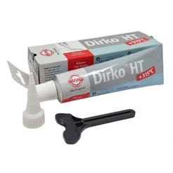Cola Silicone Alta Temperatura Elimina Juntas Elring 648661 Dirko HT Cinza 70ml -60ºC até +315ºC