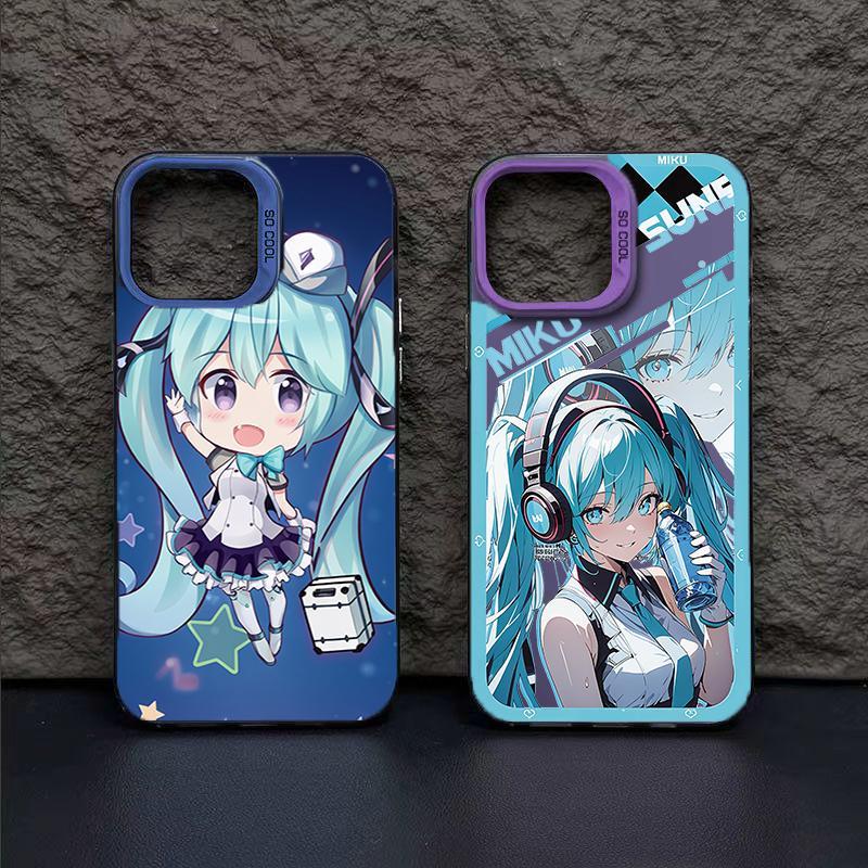 Bonita funda de teléfono Hatsune Miku para Samsung Galaxy S26 Ultra 5G S25 FE S24 S23 S22 S21 S20 Ultra Plus FE S26Ultra