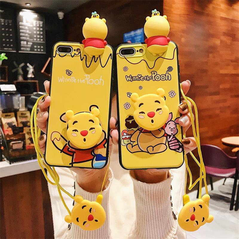 Para Samsung Galaxy S26 S25 A56 A16 A35 A17 A35 A55 M35 M55 M56 A06 A07 Caso Capa Macia Titular Cordão