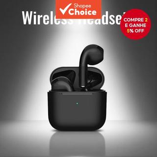 Fones De Ouvido Mini Bluetooth 5.4 Intra-Auriculares Sem Fio Com Microfone Para Esportes …