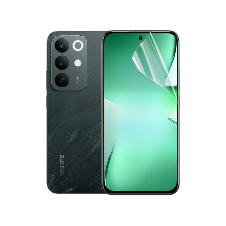 Película Hidrogel Proteção de Tela p/ Smartphone Celular Realme C85 Pro