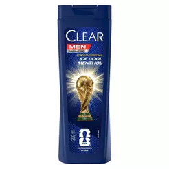 Shampoo Clear Men Anticaspa Ice Cool Menthol 200ml