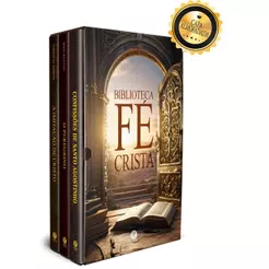 Biblioteca Fé Cristã | Box com 3 Livros | Edição de Luxo | Série Ouro | Editora Garnier
