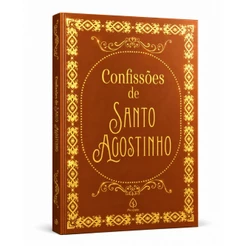 Livro Confissões de Santo Agostinho - Edição Especial de Luxo Almo