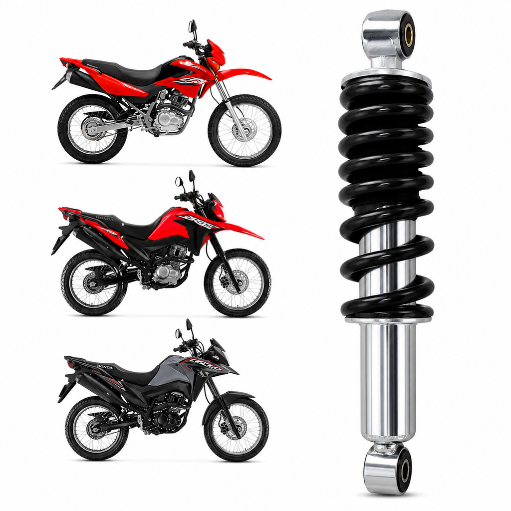 Amortecedor Suspensão Traseiro Honda NXR Bros 125 150 160 e XRE 190 2003 até 2024