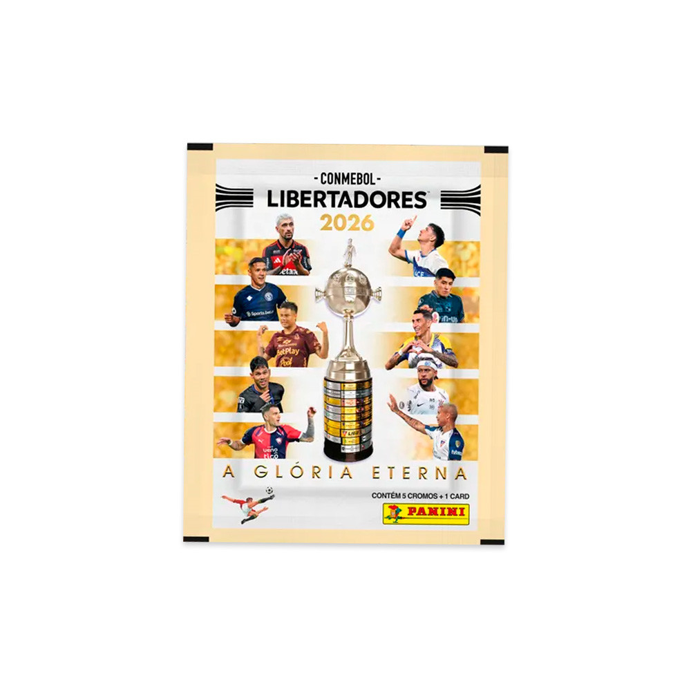 Libertadores 2026 Pack 100 Envelopes (500 Figurinhas+100 cards) · foto 2
