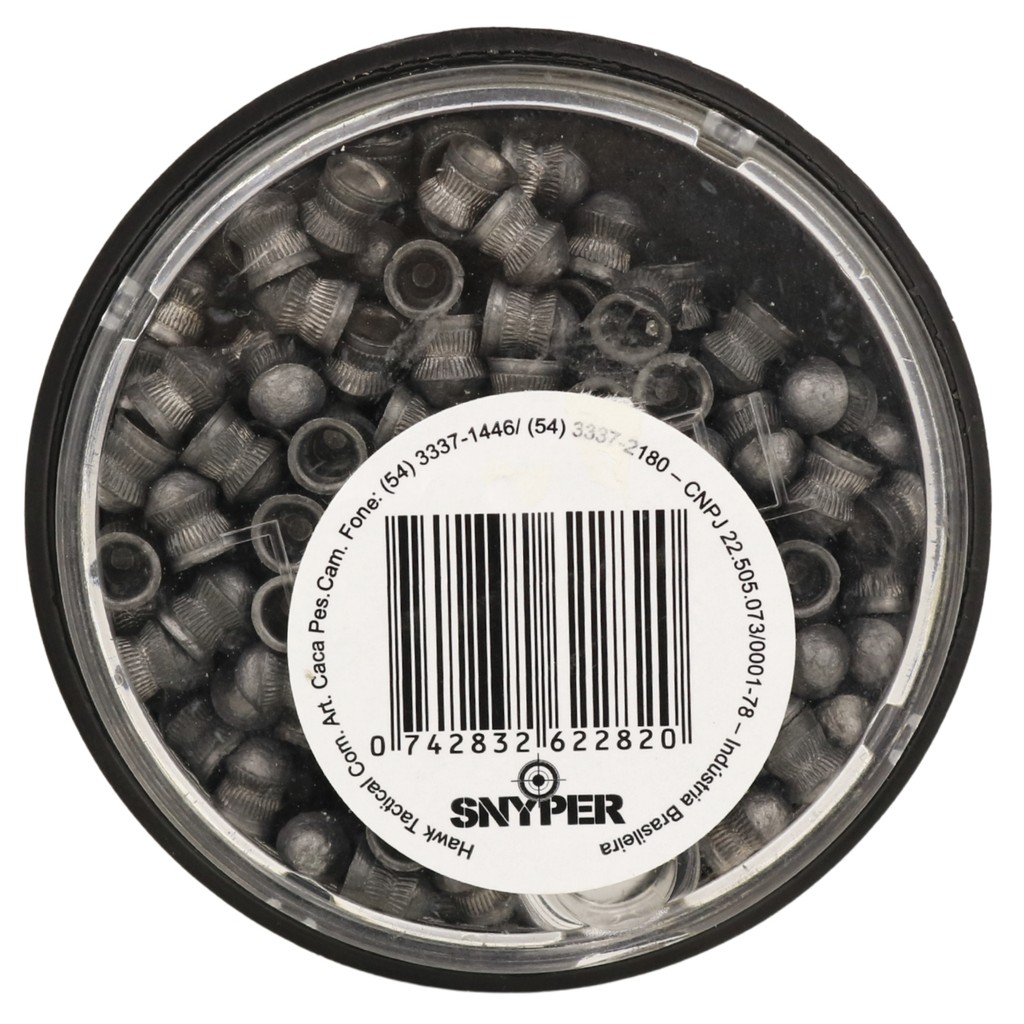 Chumbinho Snyper Diabolô 5.5mm (.22) - 125 Unidades · foto 2