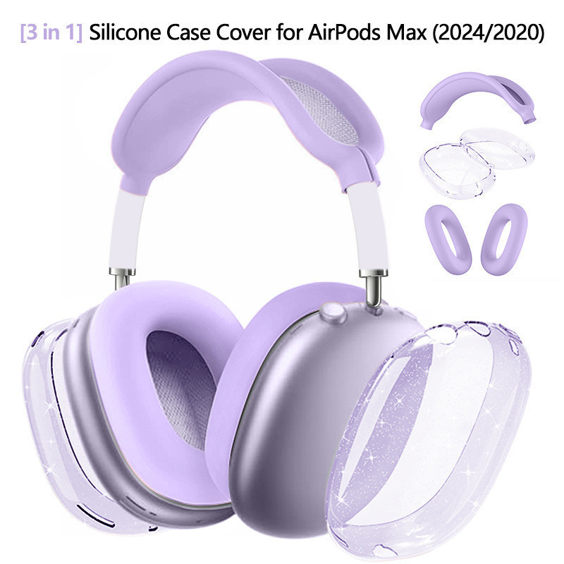 AirPods Max Bluetooth é adequado para proteger capas de silicone para fones de o