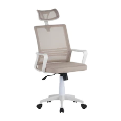Cadeira Office Lyon Alta Estofada PU Giratória 121cm Cozinha Bancada | OR Design