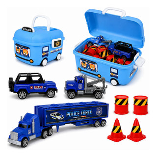 Kit De Brinquedo Policial Infantil Com Maleta Organizadora