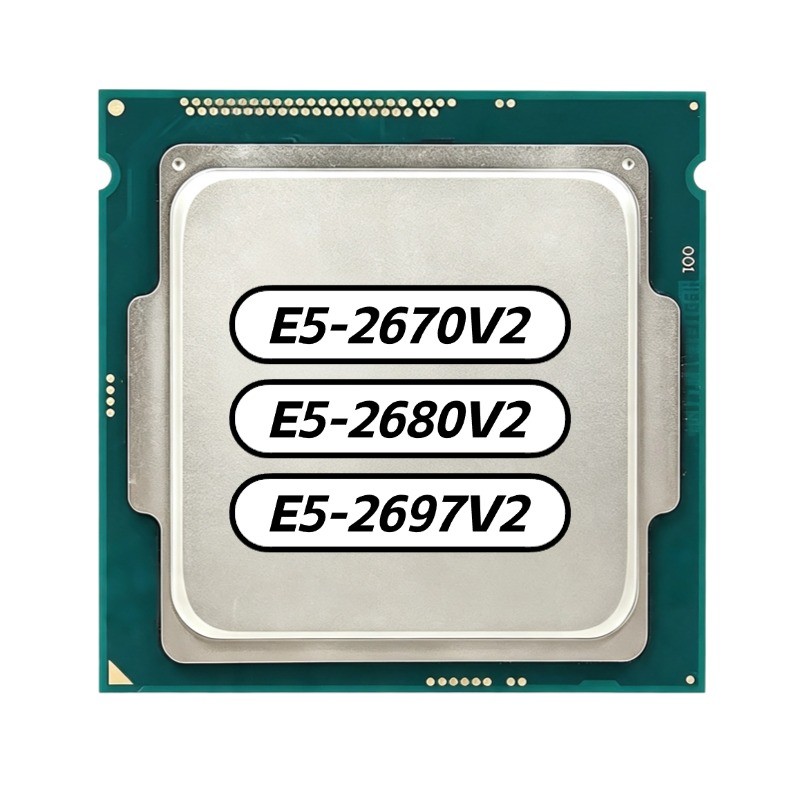 Intel Xeon E5 V2 LGA2011 CPU E5-2670V2 2680V2 2697V2 Servidor De PC De Atualização Multicore