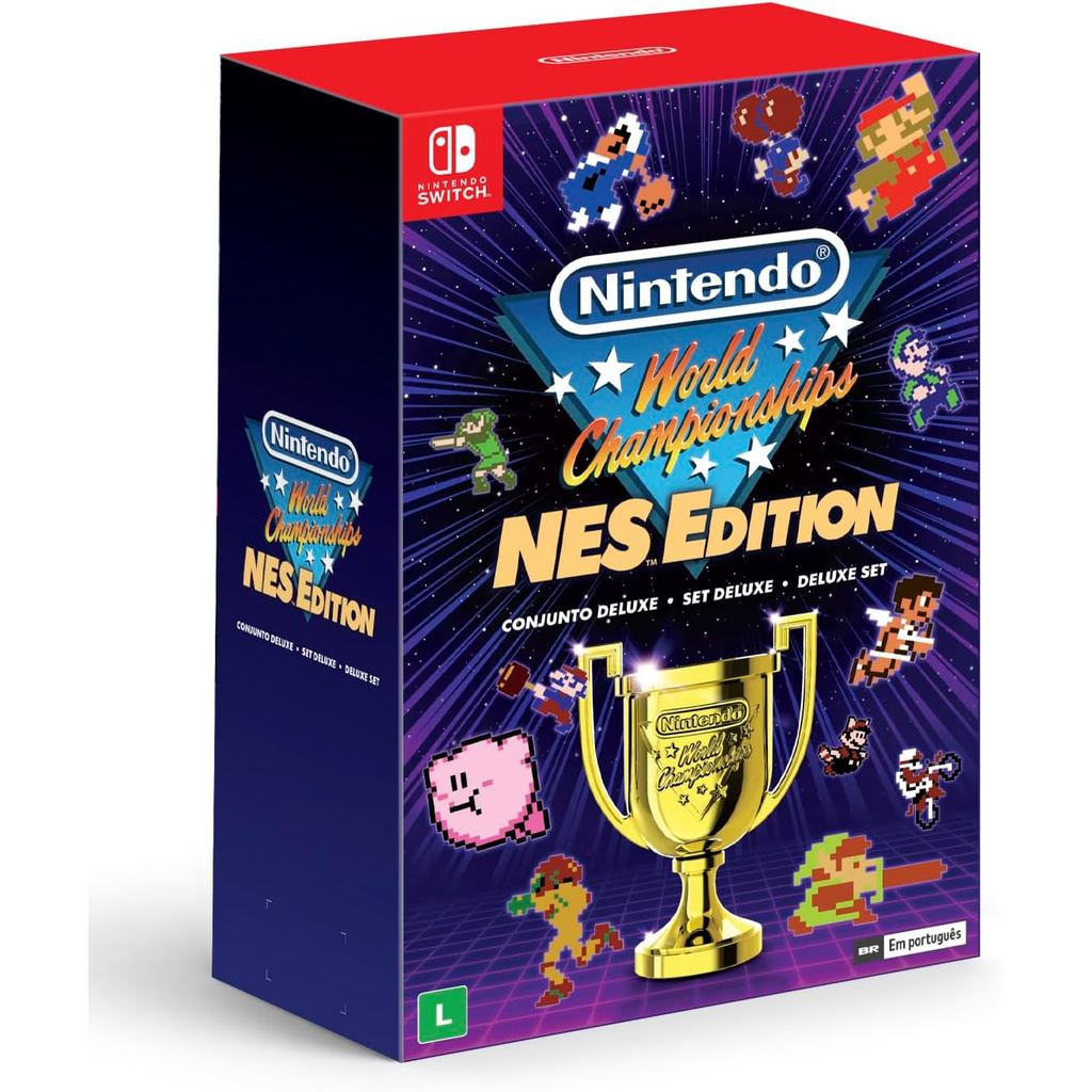 Nintendo World Championships NES Edition Switch BR Midia Fisica
