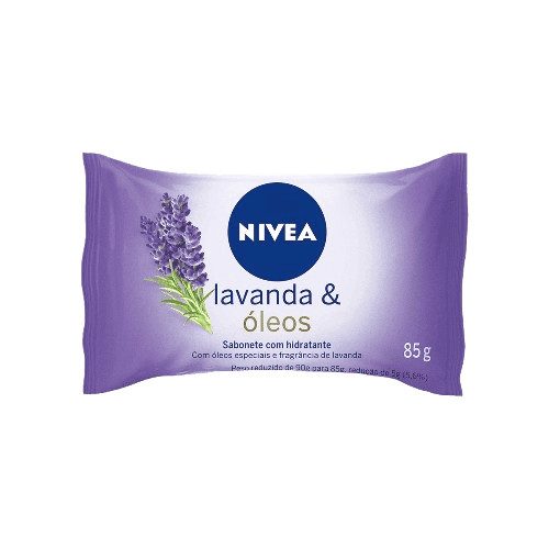 Nivea Sabonete Em Barra Lavanda & Óleos 85g