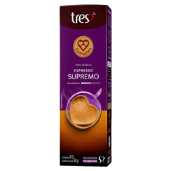 Café em Cápsula Espresso Supremo 3 Corações