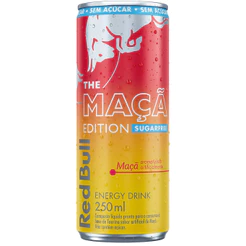 Red Bull Maçã Sugarfree Energético Lata