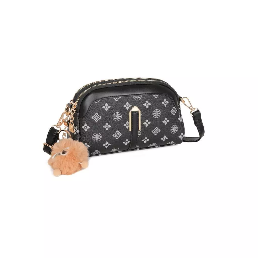 TOMI MITO Bolsa Pequena Transversal com Estampa Moderna, Duplo Compartimento e Alça Longa Ajustável TM9244 — imagem 1