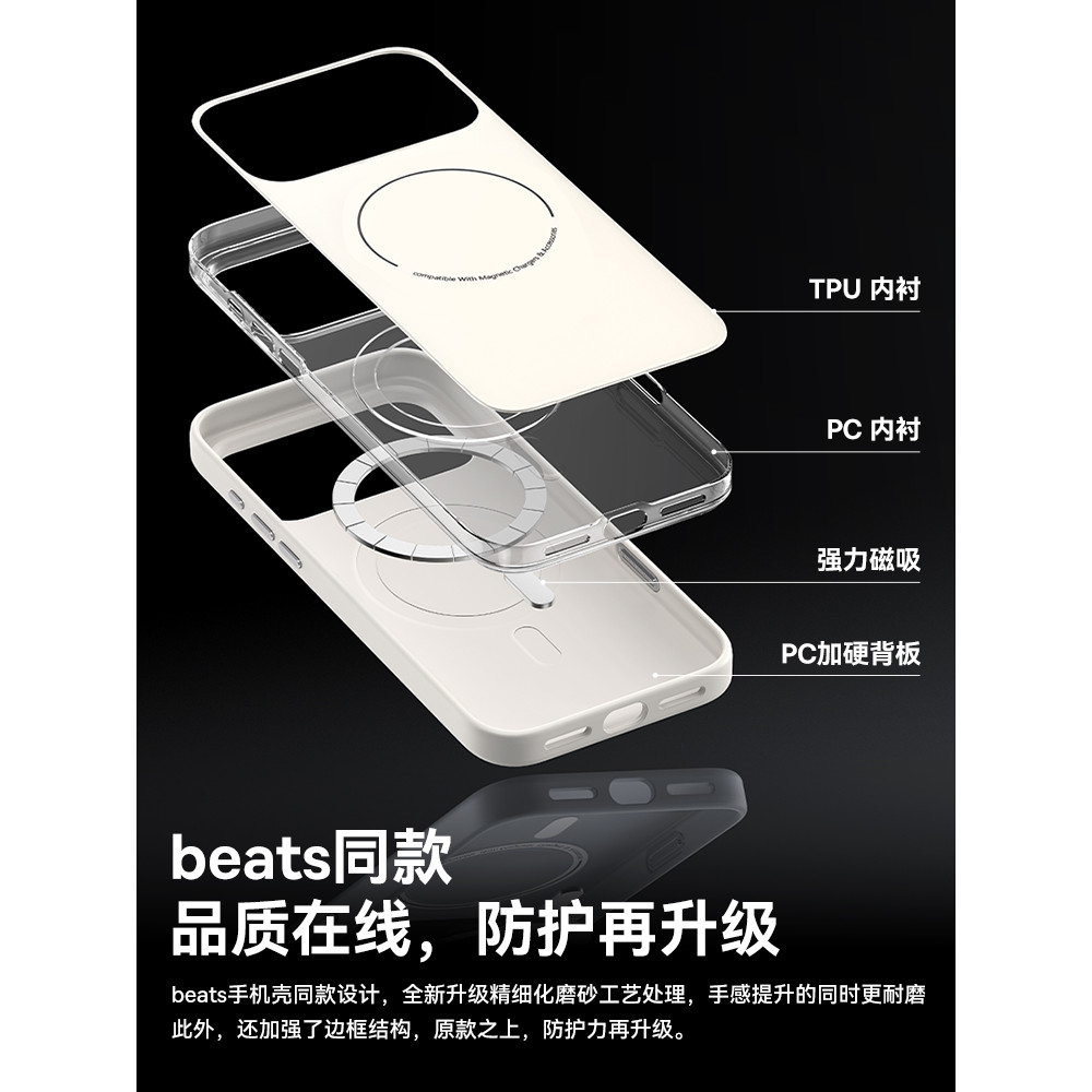 Baseus Novo estilo adequado para Apple 17pro Capa de telefone iPhone17ProMax Fos