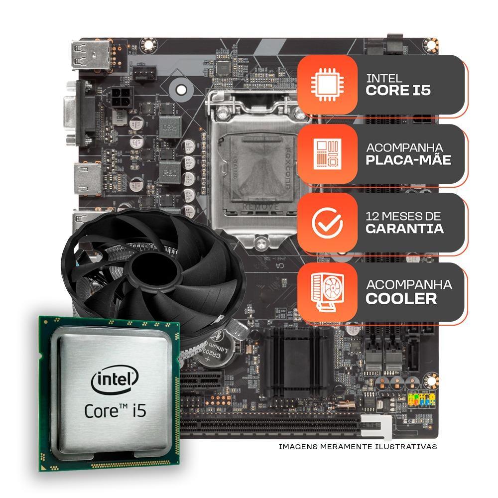 Kit Upgrade Intel I5 4a, Cooler, Placa Mãe