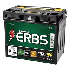 Bateria ERBS ERX 6BS YTZ-6V Biz Titan 125 Bros 150 Pop 100