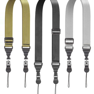 Câmera telescópio alça de ombro Universal Halter cinta cor sólida simples estilo artístico Material náilon alça ajustáve