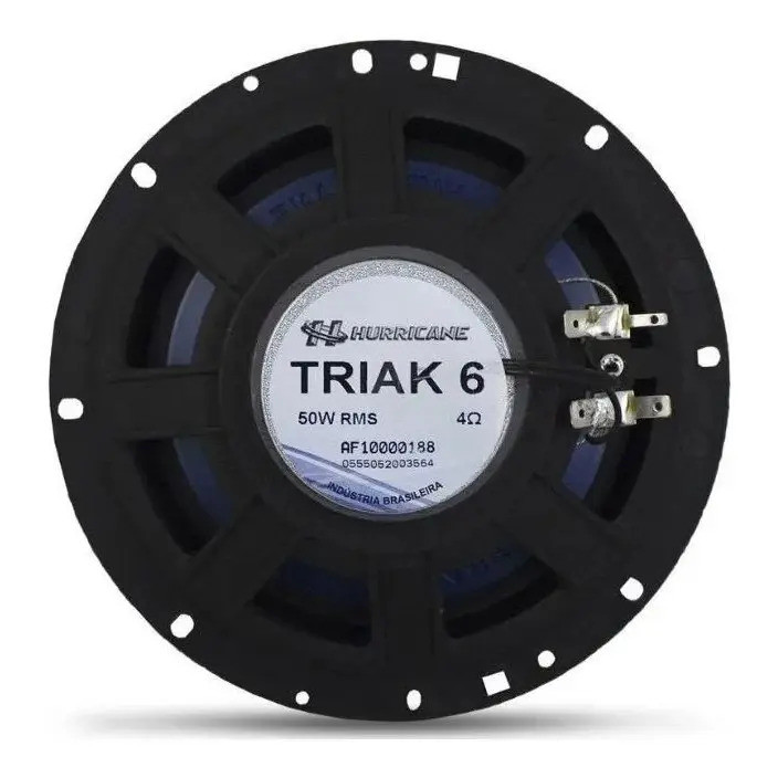Alto Falante 6 Polegadas Triak 6 200w Par Universal Hurricane — imagem 2 de 2