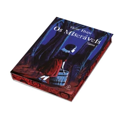 Livro Os miseráveis - Tomo 1 - Edição super luxo com pintura trila