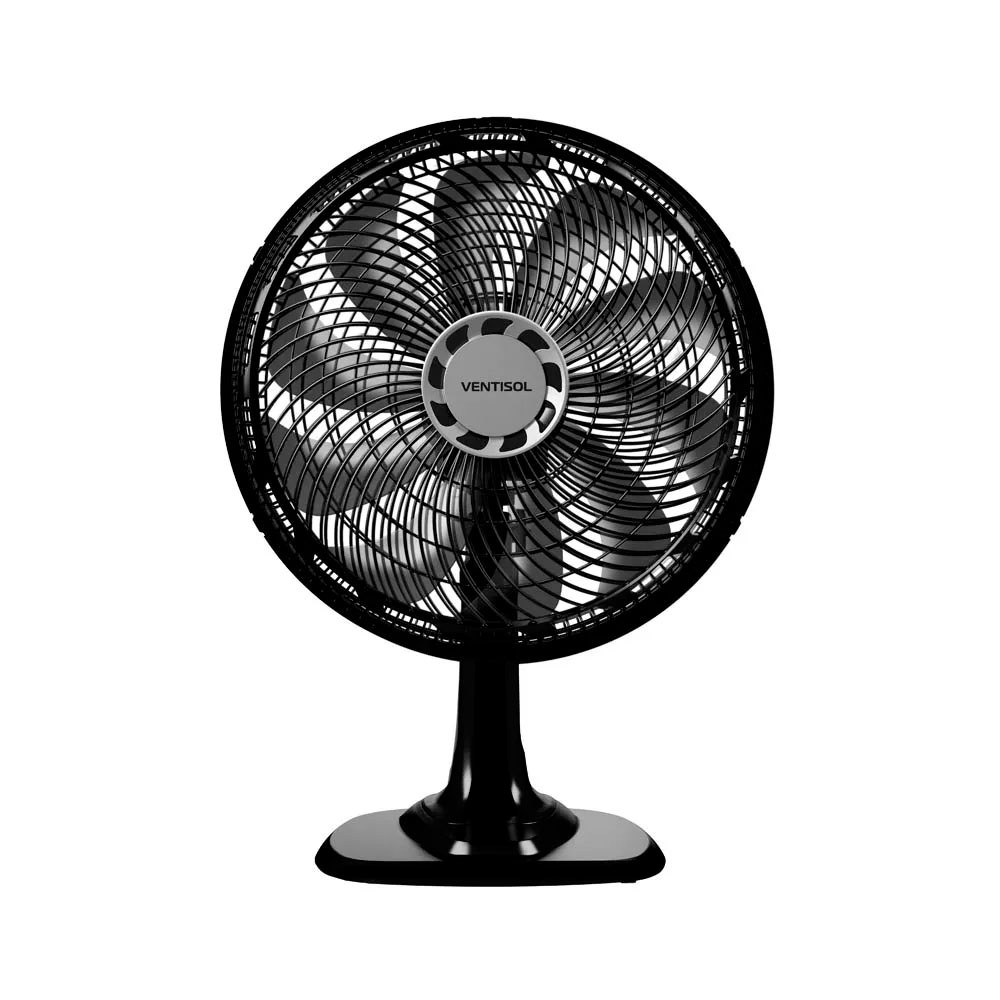 Ventilador de Mesa Turbo 40cm Oscilante 10 Pás Ventisol 150W 3 Velocidades Silencioso