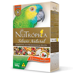 Ração 300g Super Premium Nutrópica Seleção Natural para Papagaios