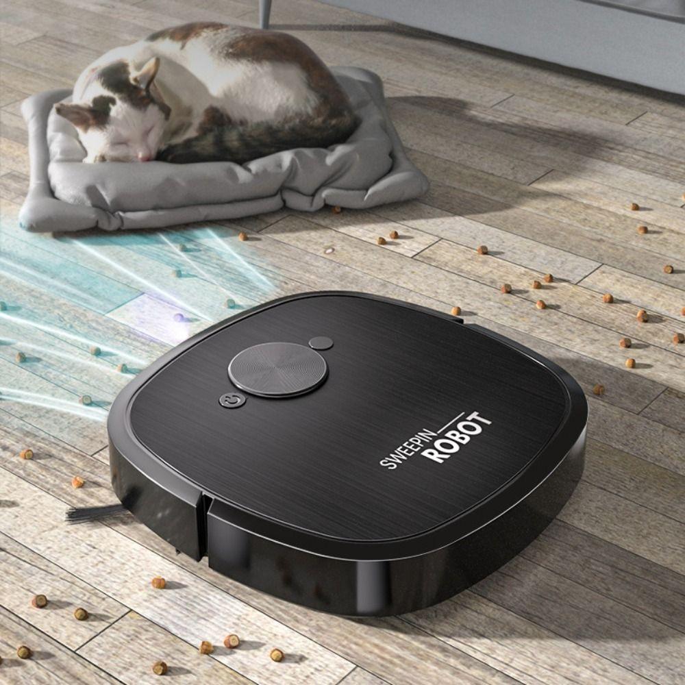 Robô De Varredura , Aspirador De Automático De Sucção Forte , Limpeza Multiuso De Carregamento USB | Para 400mAh