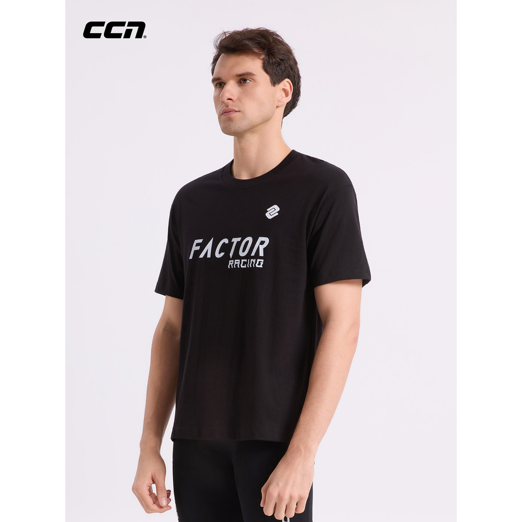 CCN & FACTOR Novo estilo camiseta de manga curta 2026 primavera verão Commuter esportes ao ar livre lazer ciclismo camis