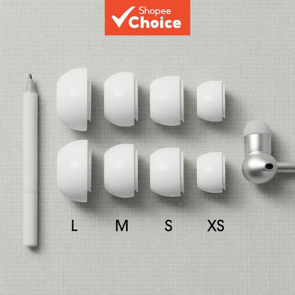 Pontas de Silicone para AirPods Pro 1 2, Macias, Antiderrapantes, Fones de Ouvid