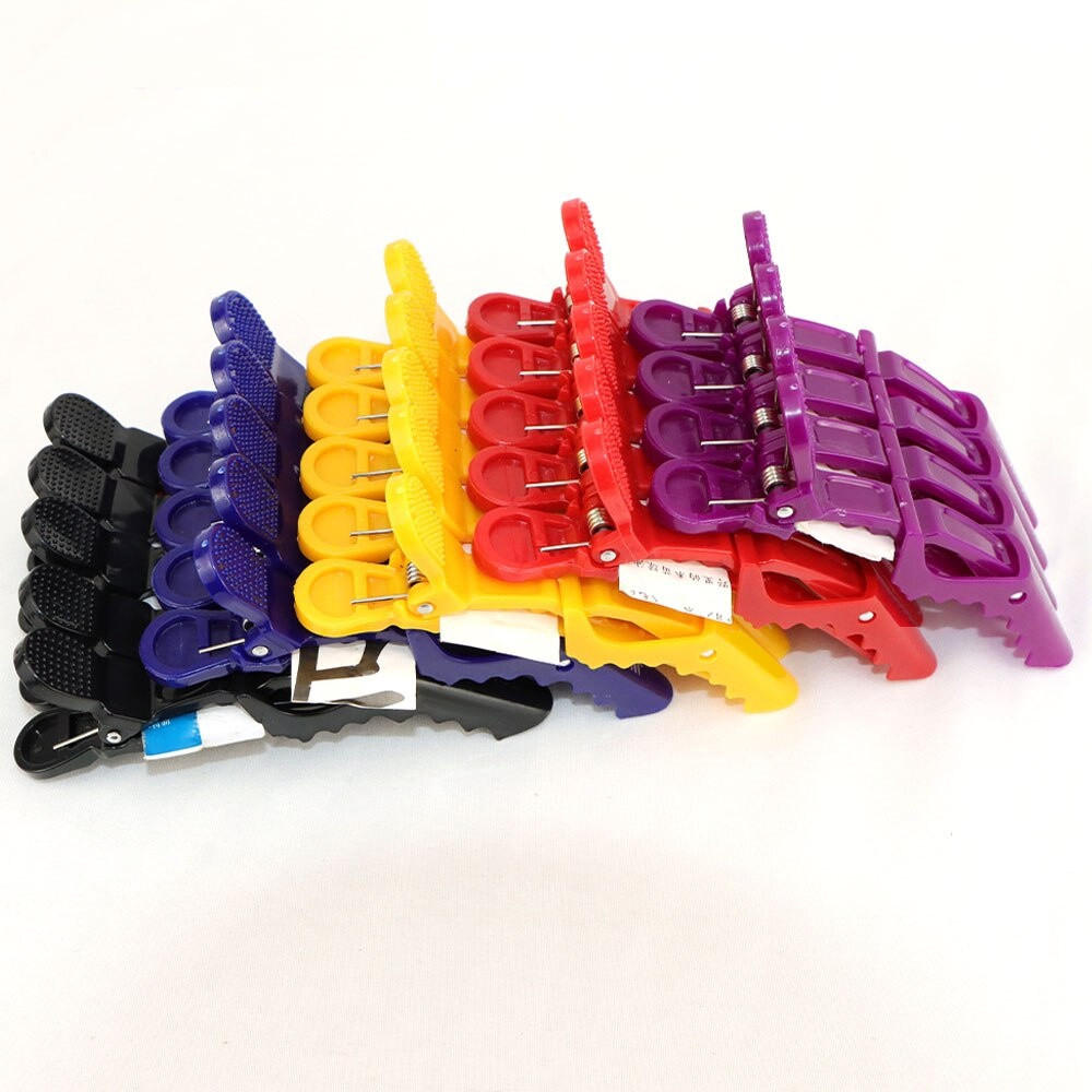 Presilha de cabelo Bico de Pato Para Cabelo Prendedor de cabelo Crocodilo para Cabelo Cabeleireiro