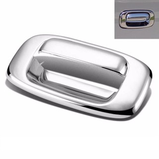 Fit 1999-2006 Chevy Silverado GMC Sierra Chrome Tampa Da Maçaneta Porta Traseira Guarnição Moldura