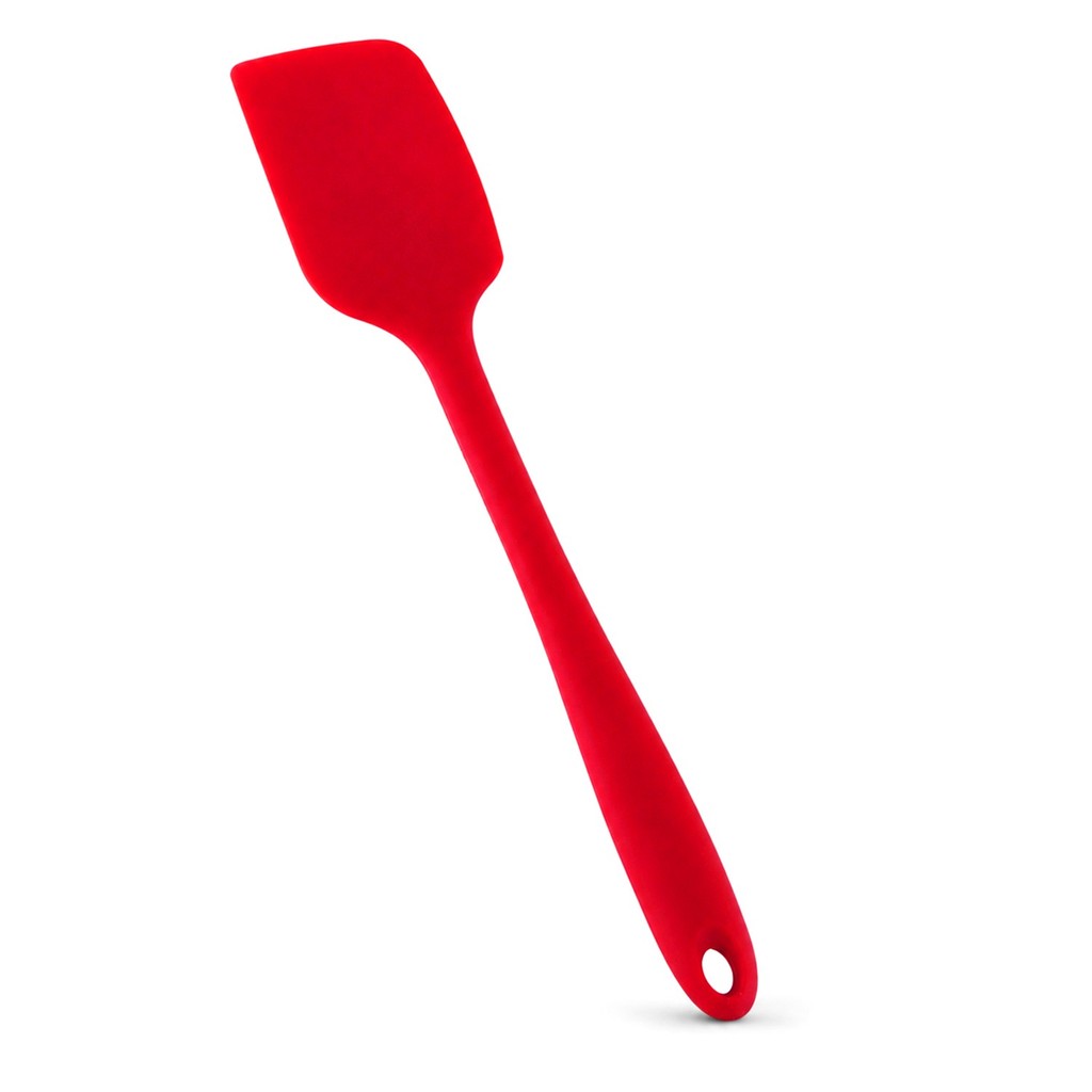 Espátula De Silicone Grande 28Cm Pão Duro Utensílio Vermelho Resistente Antiaderente - Mimo Style