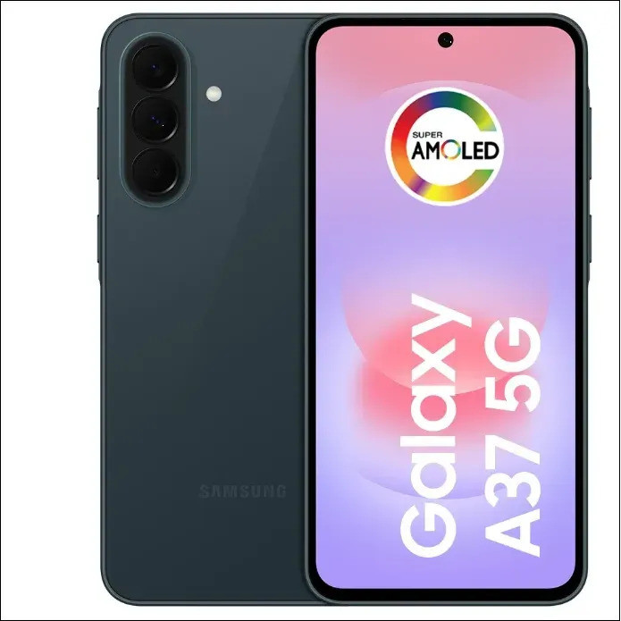 Smartphone Samsung Galaxy A37 256GB 5G - Verde, Câmera 50MP, RAM 8GB, Tela 6.7"