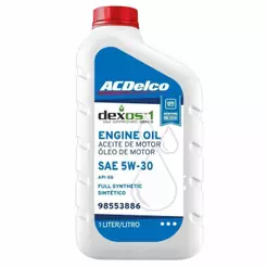Óleo sintét motor SAE 5W30 API SP Dexos1 G3 98553886 ACDelco 98553886