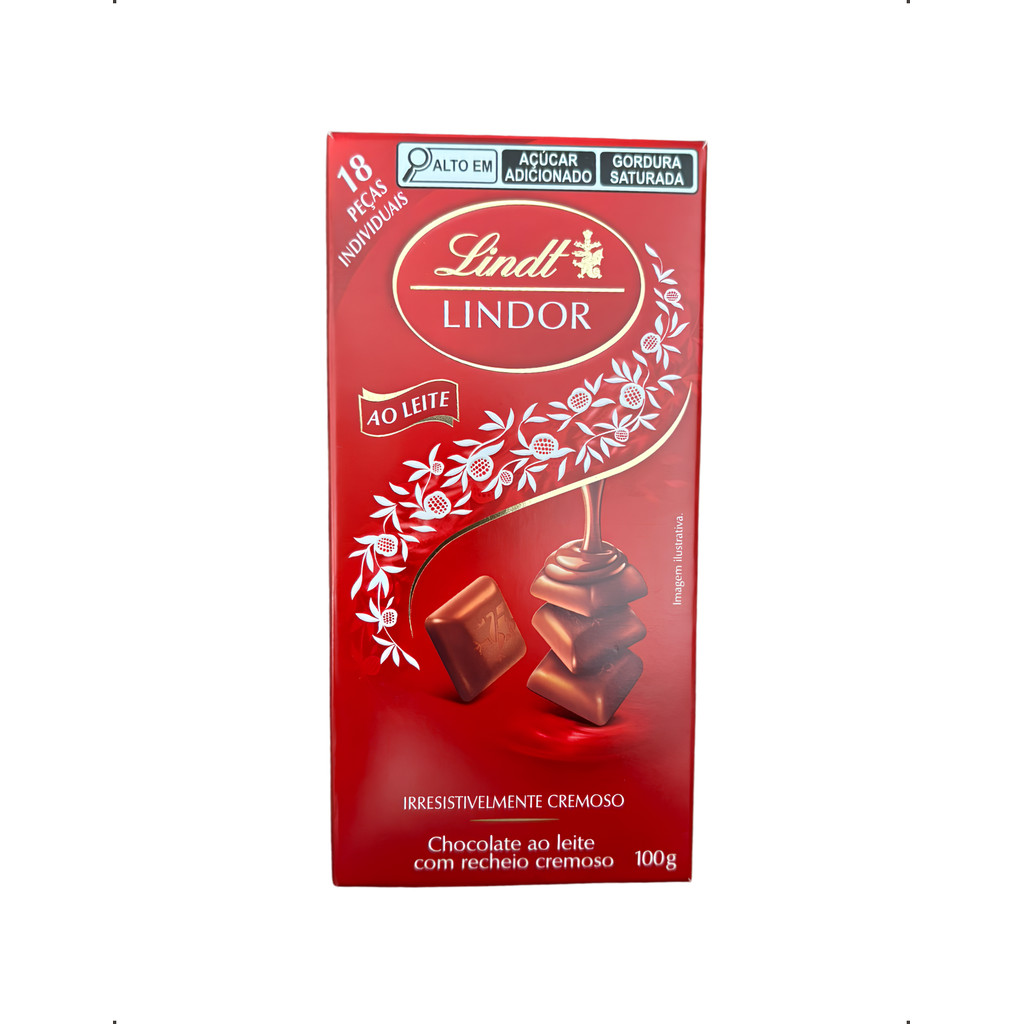 Chocolate Lindt Lindor Singles Ao Leite 100g Importado