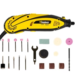 Micro retífica 130 watts com 40 acessórios 07632 - Titanium