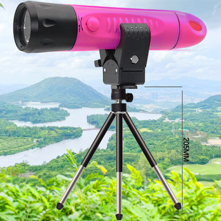 Clipe de plástico luz forte lanterna tripé lanterna pequeno suporte tripé liga alumínio clipe pesca luz noite pesca luz