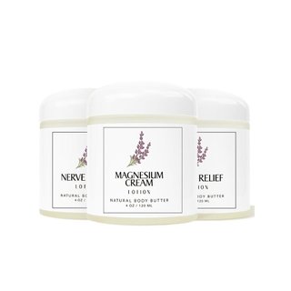 Creme de Magnésio, Loção de Magnésio com Arnica, Relaxamento Calmante com Ingredientes Naturais de Magnésio, Hidratante 