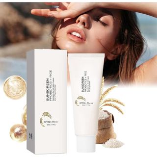Protetor Solar Rice + Probiotics SPF50+ PA++++, Protetor Solar SPF 50, Sérum Solar à Prova d'Água, Protetor Solar com Pr