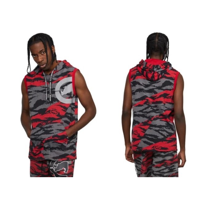 T Tiger Padrão Grande Camuflagem Primavera Verão Comércio Exterior Masculino Na Moda Bonito Moletom Com Capuz Verão Solt