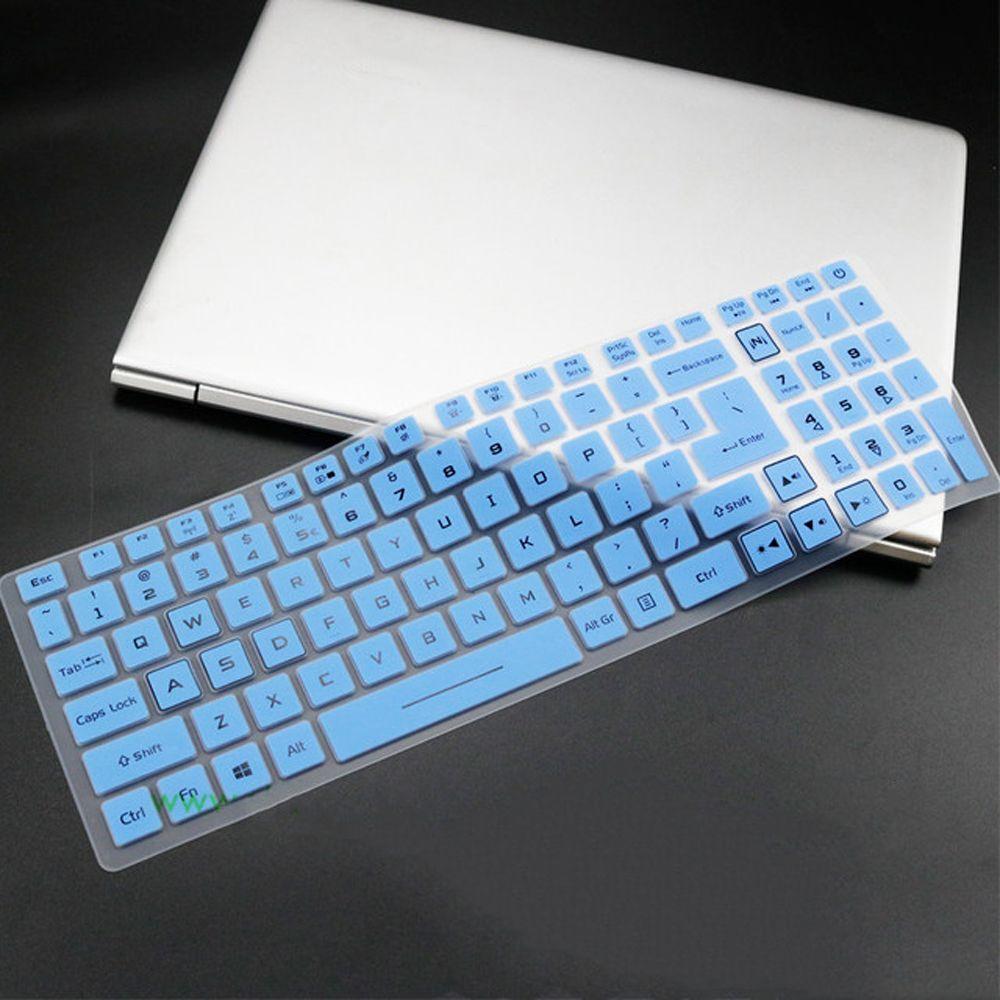 Pele De Teclado À Prova D'água Silicone Acessórios De Computador Ultrafino Capa De Laptop De 15.6 Polegadas