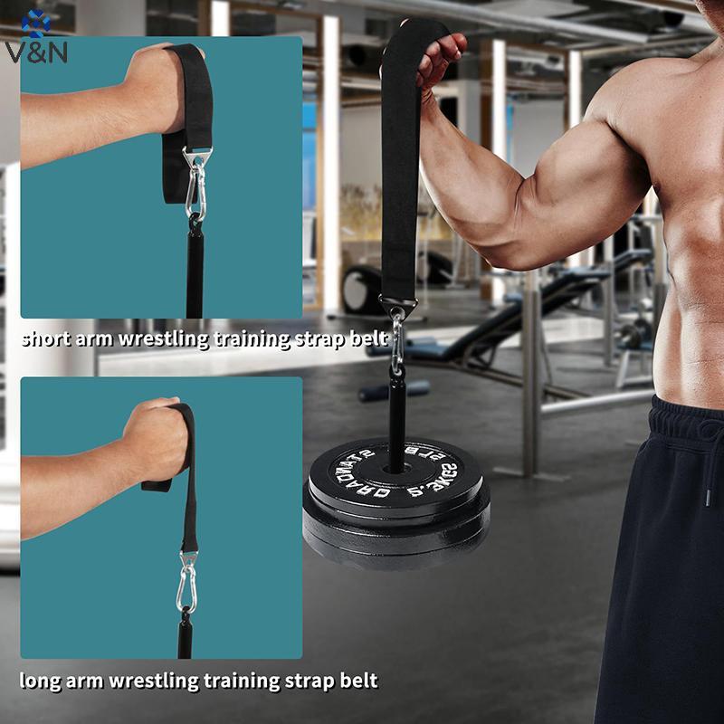(V & N) Fitness Arm Wrestling Training Strap Dedo Pulso Antebraço Braço er Hand Grip Band Para Armwrestling Pronation Ro