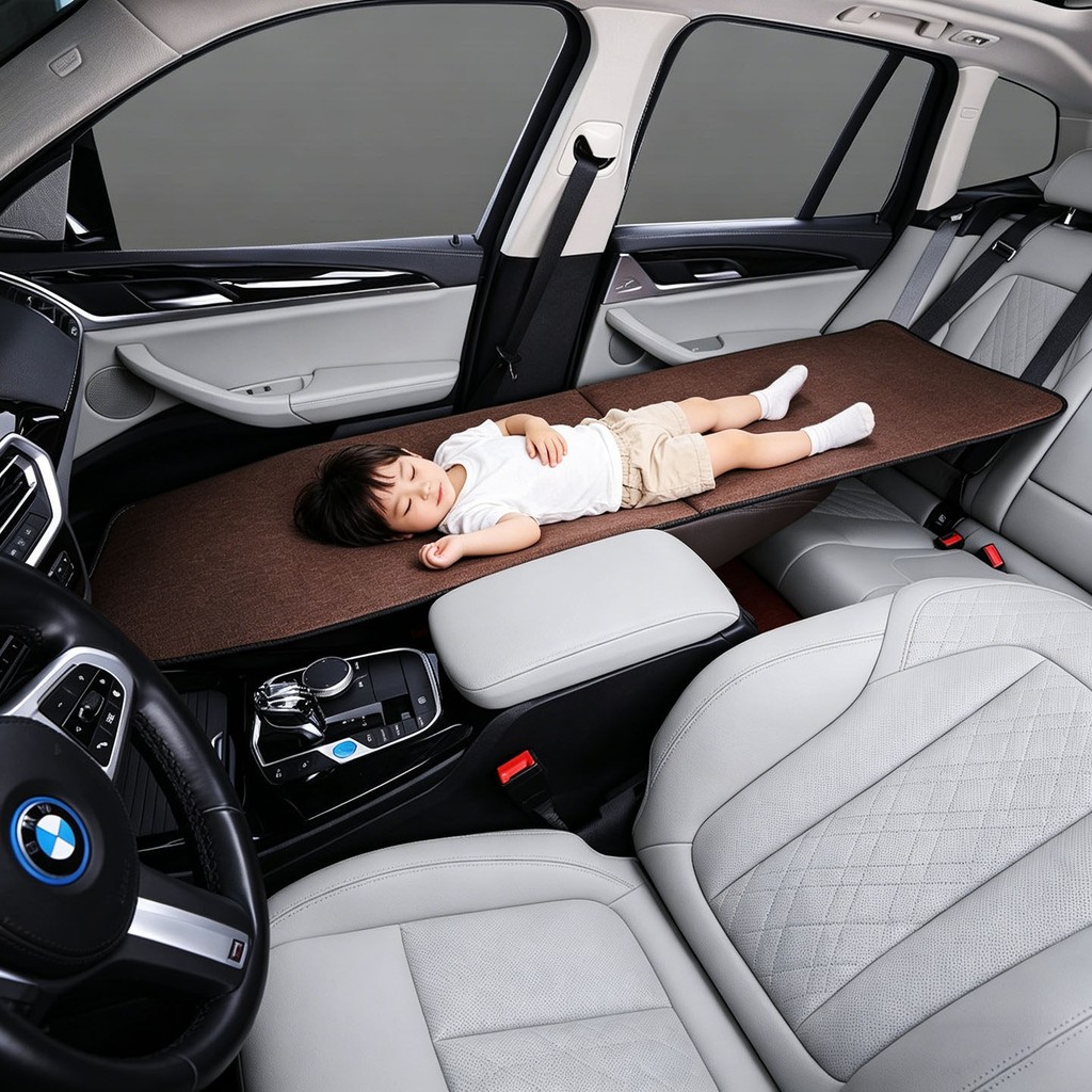Co-piloto dormir ferramenta útil principal co-piloto colchão no carro placa de cama dobrável no carro dormir tapete espe