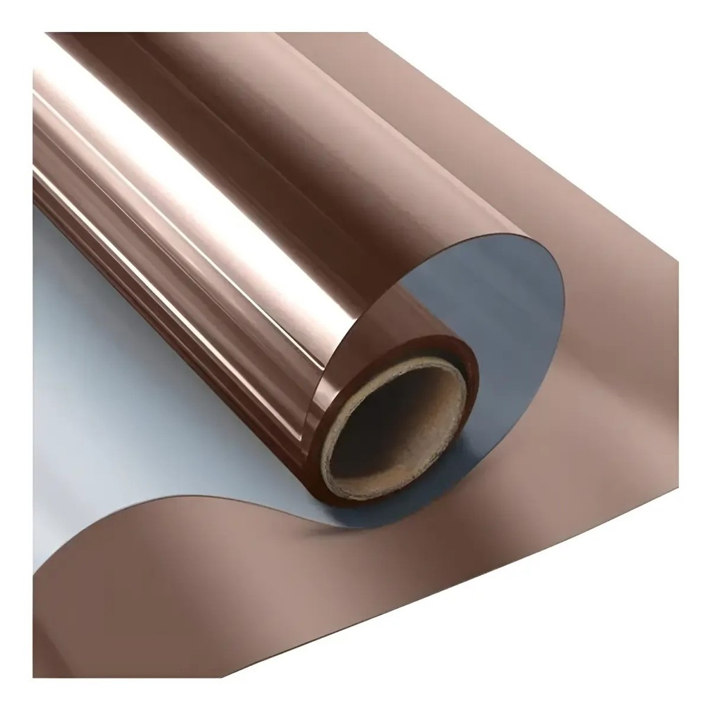 Insulfilm Película Bronze Espelhada 0,75 x 3 m Auto Residencial