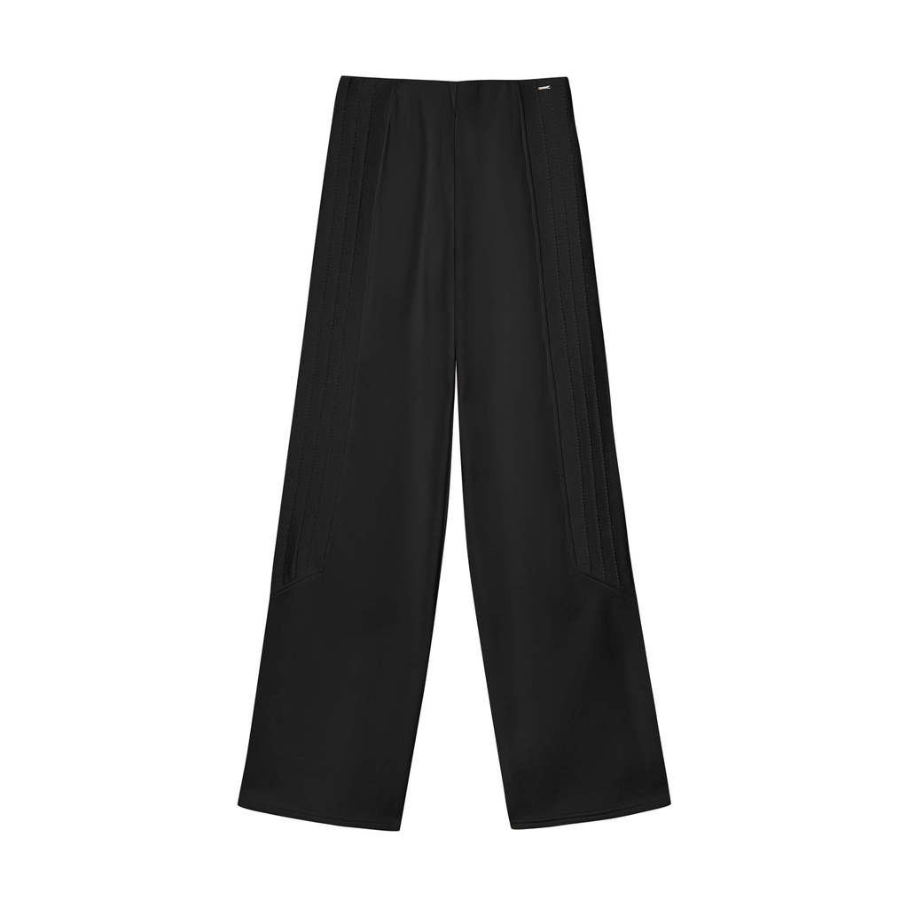 Calça Feminina Detalhe Retilínea Marialícia Preto