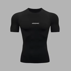 Camisa Curta Masculina Uv 50+ DryFit Camiseta Manga Curta Segunda Pele Térmica