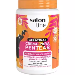 Creme De Pentear Gelatina Salon Line Definição Extraordinária 1Kg