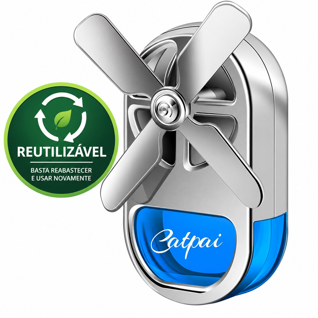 Cheirinho Para Carro Aromatizante Automotivo Difusor Grade Ar Condicionado Perfume Carro Kapbom KA-Z17 - REUTILIZAVEL